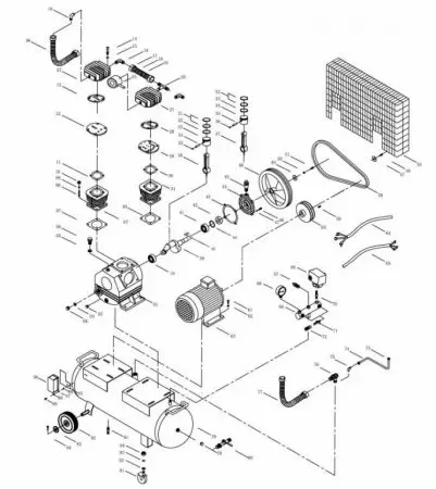 MOTOR POWER CORD