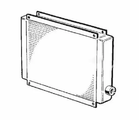 2236106247 Воздушно-маслянный радиатор компрессора ABAC
