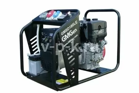 Бензиновый генератор GMGen Power Systems GMSD170LE