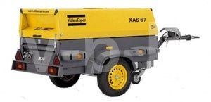 Винтовой компрессор Atlas Copco XAS 67 DD Винтовой компрессор Atlas Copco XAS 67 DD фото