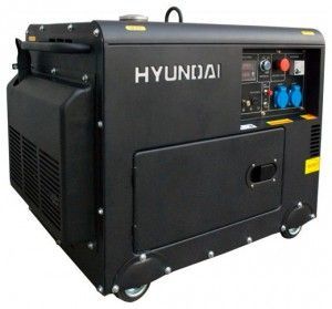Дизельный генератор Hyundai DHY 4000SE  фото