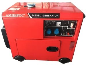 Дизельный генератор Амперос LDG8500CLE стартер в кожухе с АВР  4-х тактный Дизельный генератор Амперос LDG8500CLE стартер в кожухе с АВР  4-х тактный фото