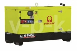 Дизельный генератор PRAMAC GSW 10 Y с автозапуском в кожухе  Дизельный генератор PRAMAC GSW 10 Y с автозапуском в кожухе  фото