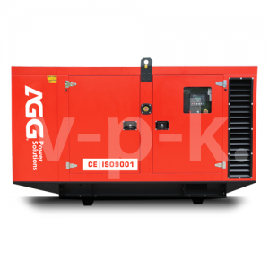 Дизельный генератор AGG DE200D5 в кожухе  фото