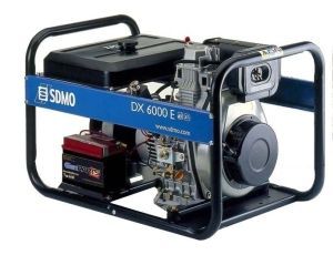 Дизельный генератор SDMO DX 6000E  Дизельный генератор SDMO DX 6000E  фото