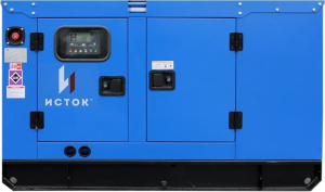 Дизельный генератор Исток АД12С-Т400-РПМ15 в кожухе с АВР  4-х тактный Дизельный генератор Исток АД12С-Т400-РПМ15 в кожухе с АВР  4-х тактный фото