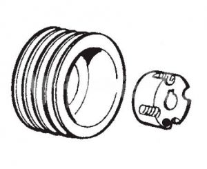 9076457 Шкив компрессора ABAC