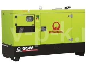 Дизельный генератор PRAMAC GSW10P 1-фазный в кожухе  фото