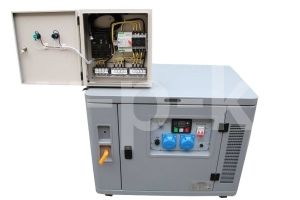 Дизельный генератор Амперос LDG16500E  стартер в кожухе с АВР  Дизельный генератор Амперос LDG16500E  стартер в кожухе с АВР  фото