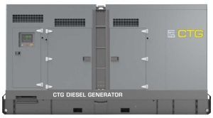 Дизельный генератор CTG 110C в кожухе  фото