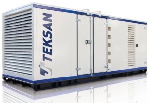 Дизельный генератор TEKSAN TJ850PE5C в кожухе  фото