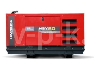Дизельный генератор Himoinsa HSY-50 T5 в кожухе увеличенный бак  фото