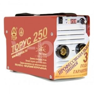 Сварочный инвертор MMA ТОРУС ТОРУС-250 ЭКСТРА Сварочный инвертор MMA ТОРУС ТОРУС-250 ЭКСТРА фото