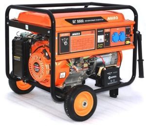 Бензиновый генератор  БГ 5500 Бензиновый генератор  БГ 5500