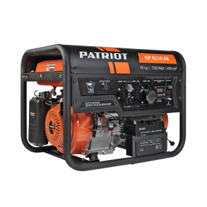 Бензиновый генератор PATRIOT GP 8210 AE 474101705 передвижной фото
