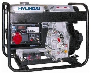Дизельный генератор Hyundai DHY 4000LE  фото