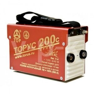 Сварочный инвертор MMA ТОРУС ТОРУС-200С СУПЕР + комплект проводов Сварочный инвертор MMA ТОРУС ТОРУС-200С СУПЕР + комплект проводов фото