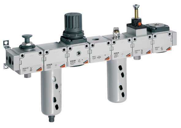 Блок воздухоподготовки  MC238-FRL-5-FL, блок подготовки воздуха  MC238-FRL-5-FL