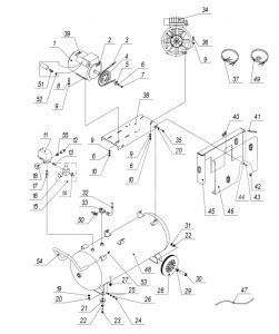 Болт М8х45 для 100lh20a-1.5 Болт М8х45 для 100lh20a-1.5