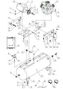 R 3101.00.00.201 Патрубок 3/8"х70 мм для 500w95T-10