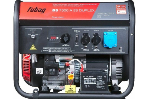 Бензиновый генератор Fubag BS 7500 A ES Duplex 641087, 641001 Бензиновый генератор Fubag BS 7500 A ES Duplex 641087, 641001 фото