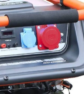 Бензиновый генератор Zongshen KB 7003  передвижной фото