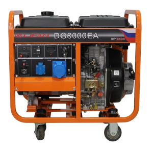 Дизельный генератор Lifan DG8000EA 00157314 передвижной фото