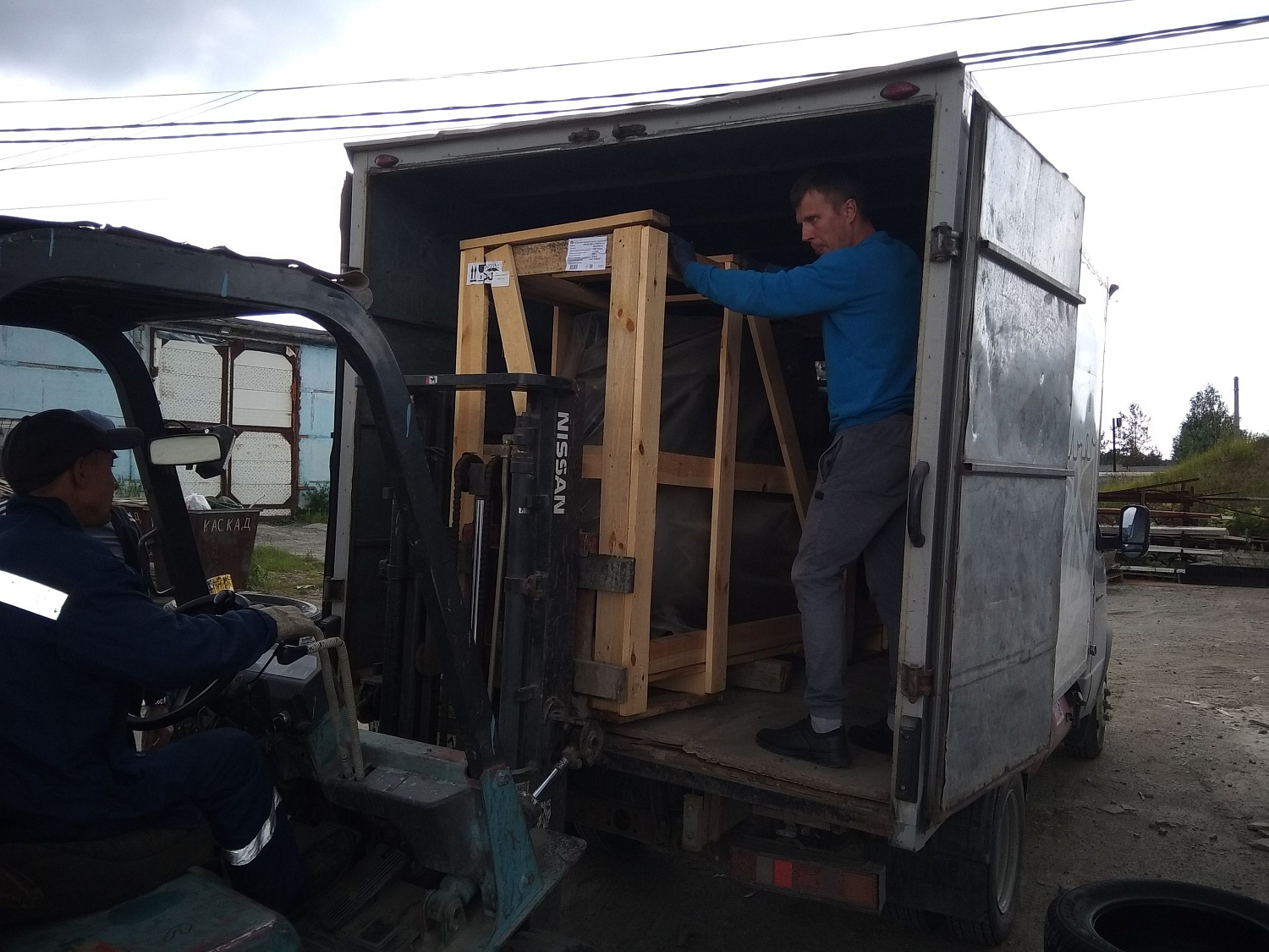 Отгрузка компрессора СБ4 LT 100