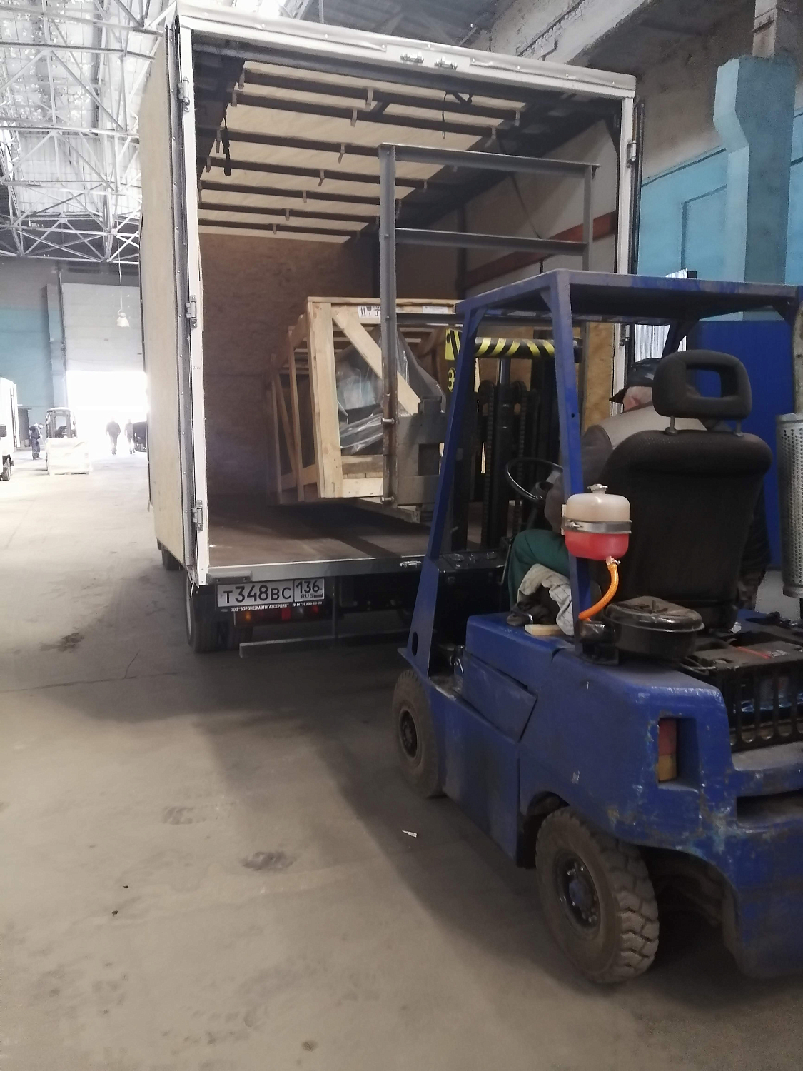 Отгрузка вертикального ресивера