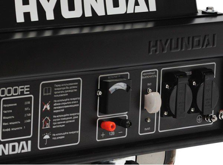 Бензиновый генератор Hyundai HHY 5000FE Бензиновый генератор Hyundai HHY 5000FE