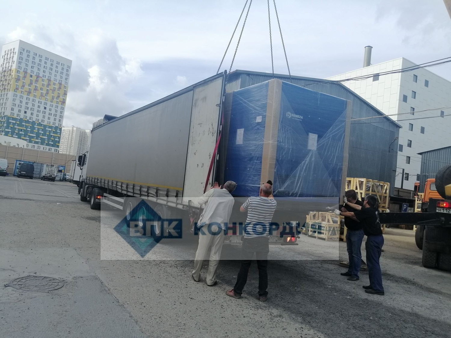 Отгружен компрессор ВК430