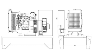 Дизельный генератор Onis Visa BD 40 B  Дизельный генератор Onis Visa BD 40 B  фото