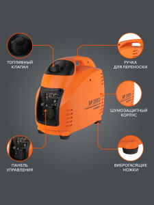 Бензиновый генератор PATRIOT GP 2000 i 474101035 для дачи фото