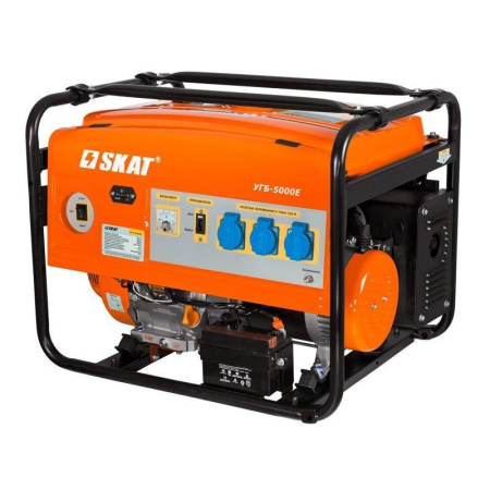 Бензиновый генератор Скат УГБ-5000Е