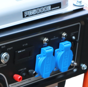 Бензиновый генератор Zongshen PB 5000 E  (с автозапуском) фото