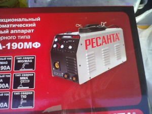 Сварочные инверторы MIG-MAG Ресанта САИПА-190МФ (многофункциональный) Сварочные инверторы MIG-MAG Ресанта САИПА-190МФ (многофункциональный) фото