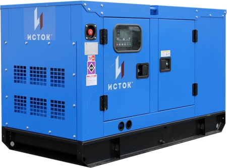 Дизельный генератор  АД12С-Т400-РПМ15 в кожухе с АВР Дизельный генератор  АД12С-Т400-РПМ15 в кожухе с АВР