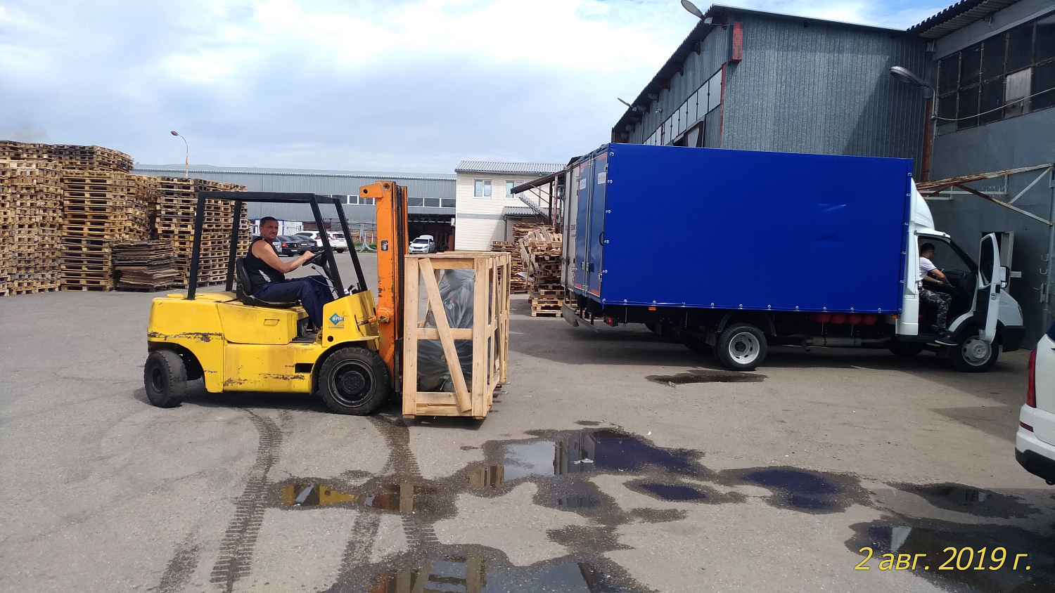 Отгружен компрессор СБ4/Ф-500.LT100