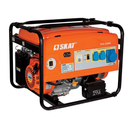 Бензиновый генератор Скат УГБ-6000Е Бензиновый генератор Скат УГБ-6000Е