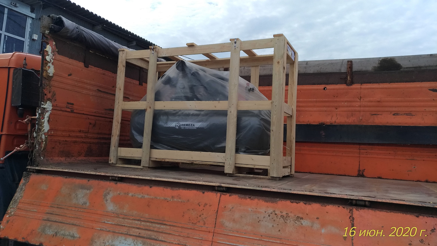 Отгрузка компрессоров в Темрюкский район