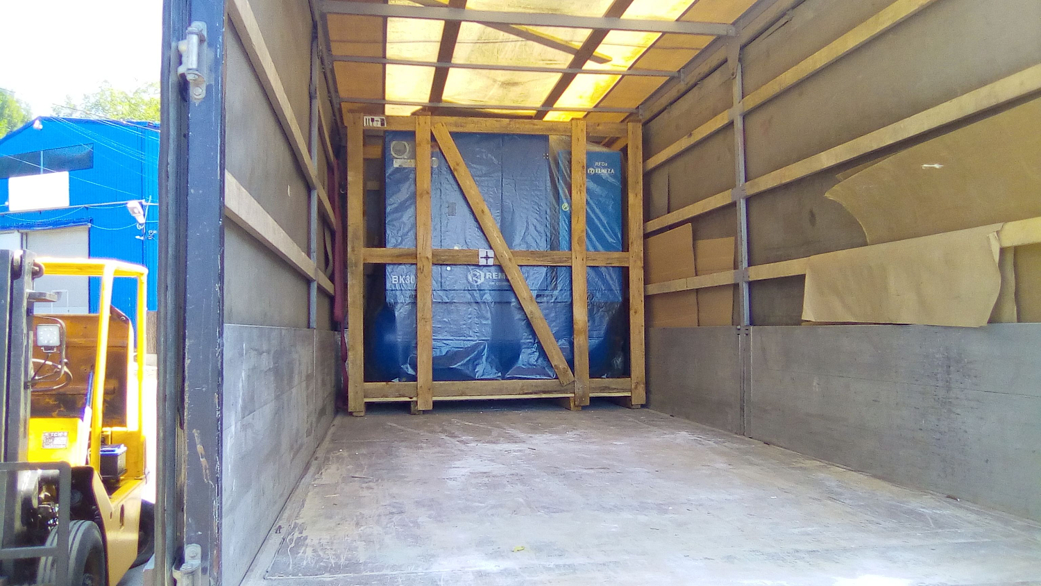 Отгрузка компрессора для аэропорта