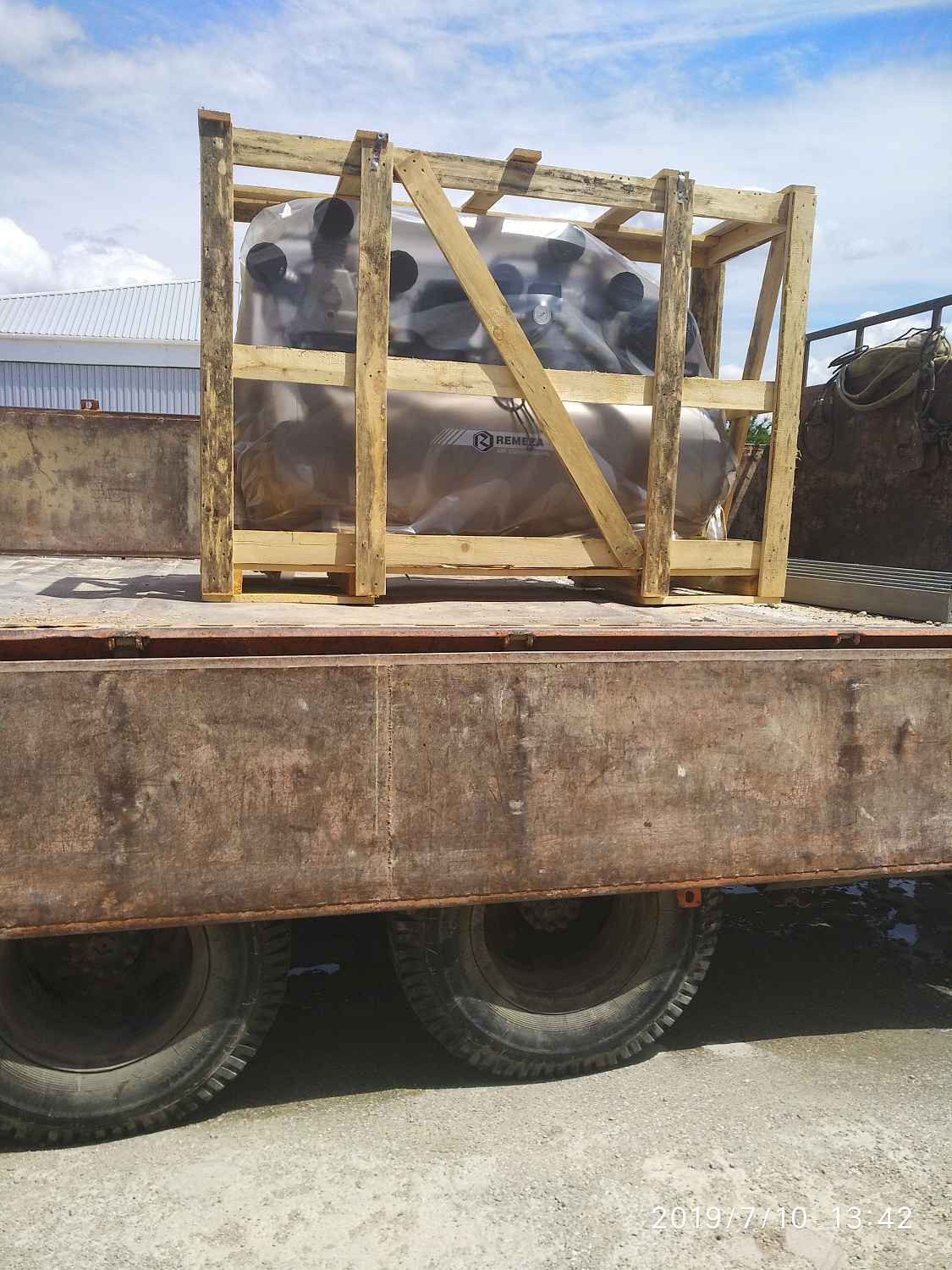 Отгрузка компрессора СБ4/Ф-500.LB75 Т