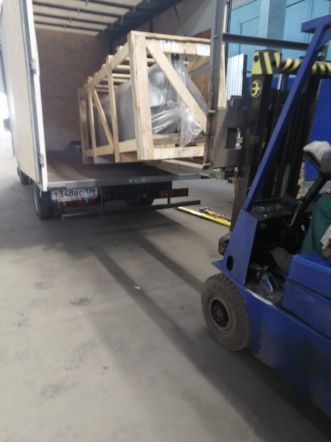 Отгрузка вертикального ресивера