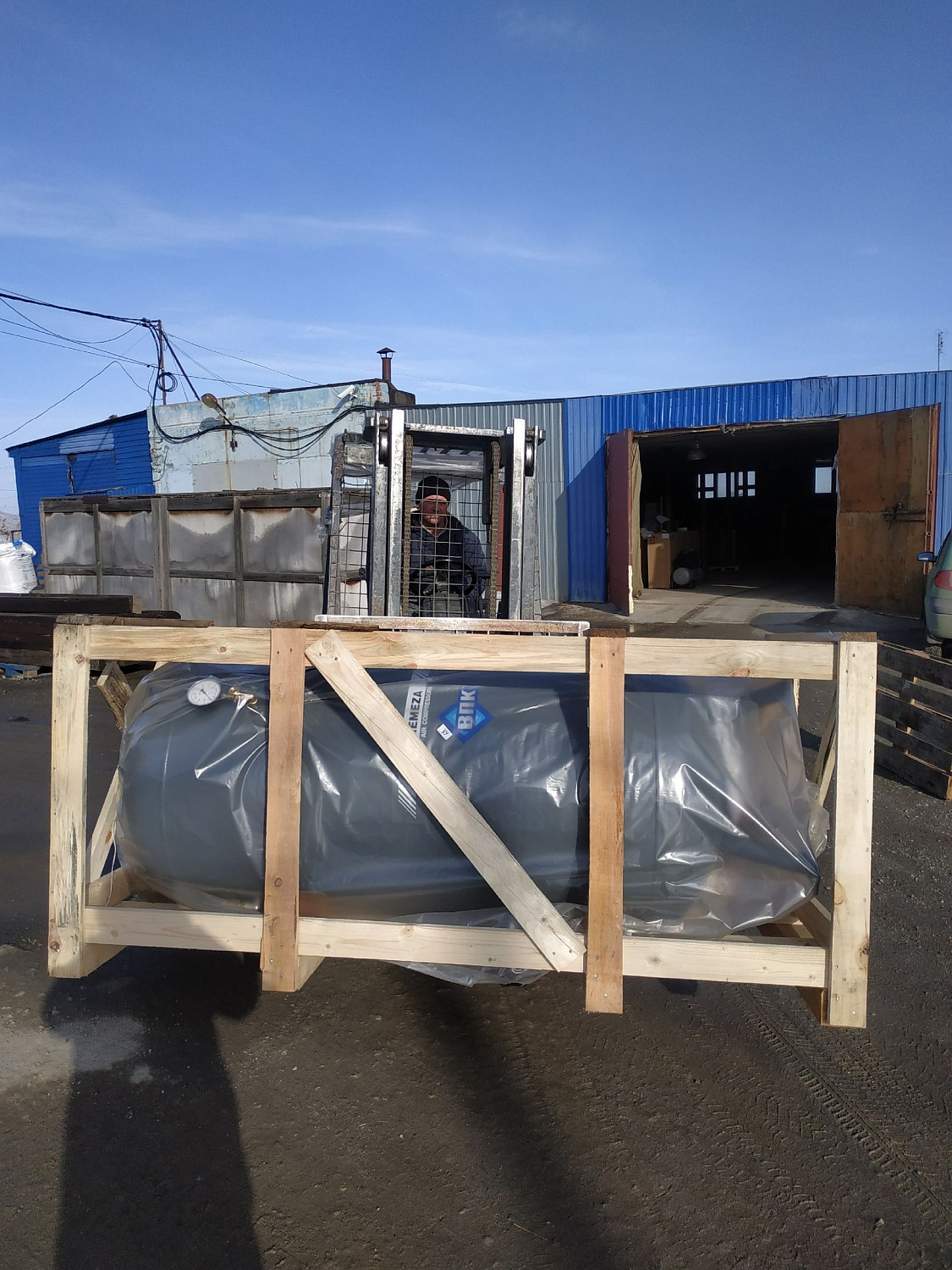 Отгрузка в Казахстан ресивера РВ900.10.00