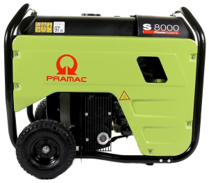 Бензиновый генератор PRAMAC S8000, 230V, 50Hz #CONN #DPP  фото