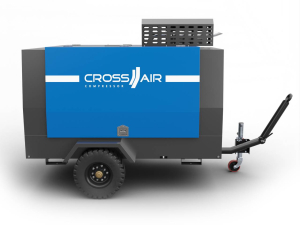 Винтовой компрессор CrossAir Borey 170-10F дизельный передвижной фото