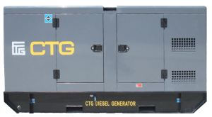 Дизельный генератор CTG AD-150RE в кожухе с АВР  фото