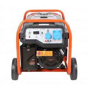 Бензиновый генератор Mitsui ZM 6500 E  передвижной фото