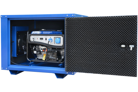 Дизельный генератор  SDG 7000EH3UA в погодозащитном кожухе