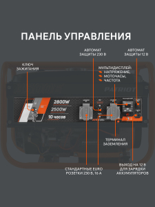 Бензиновый генератор PATRIOT GRS 3500 E 476102250 для дачи фото